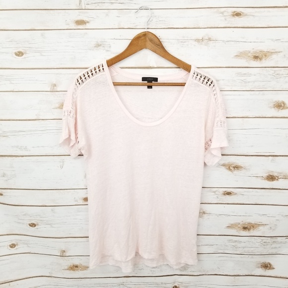 J. Crew Tops - J Crew Linen Tee